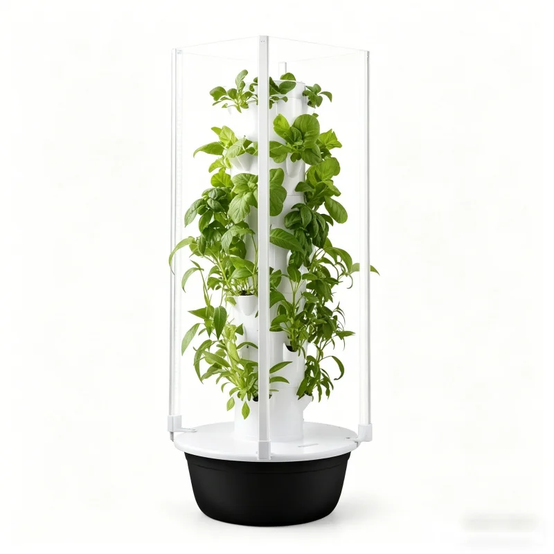 Smart Garden Tower - Menara Hidroponik Spacetree 5-Lapisan untuk Tanaman
