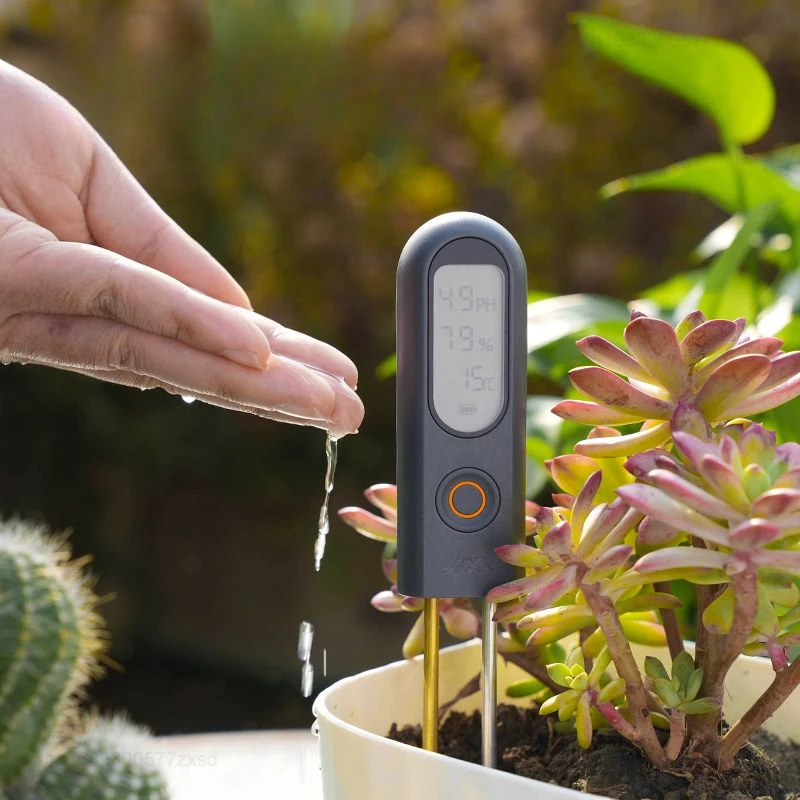 Smart Garden Nutrients - JIMIHOME Detektor PH Tanah untuk Mengukur