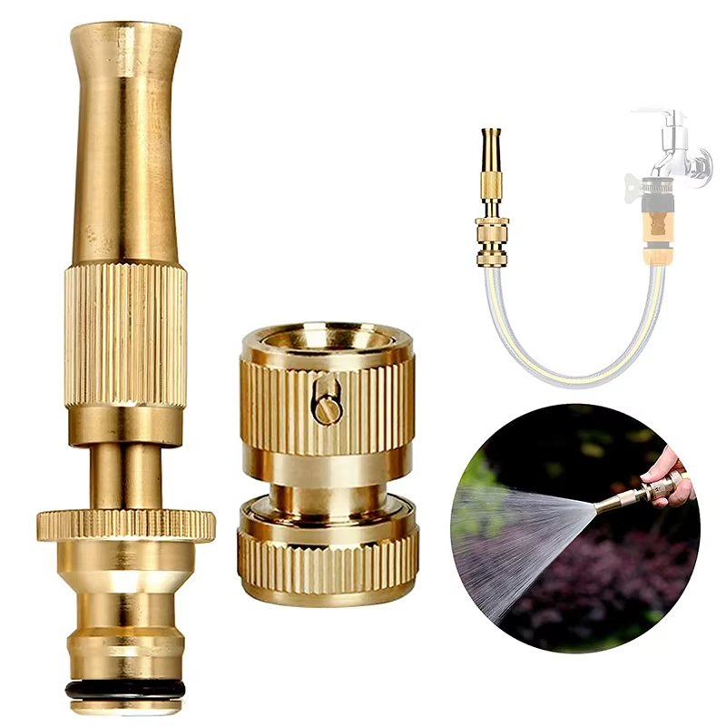 Smart Garden Home - Pistol Semprot Air Kuningan Tekanan Tinggi,