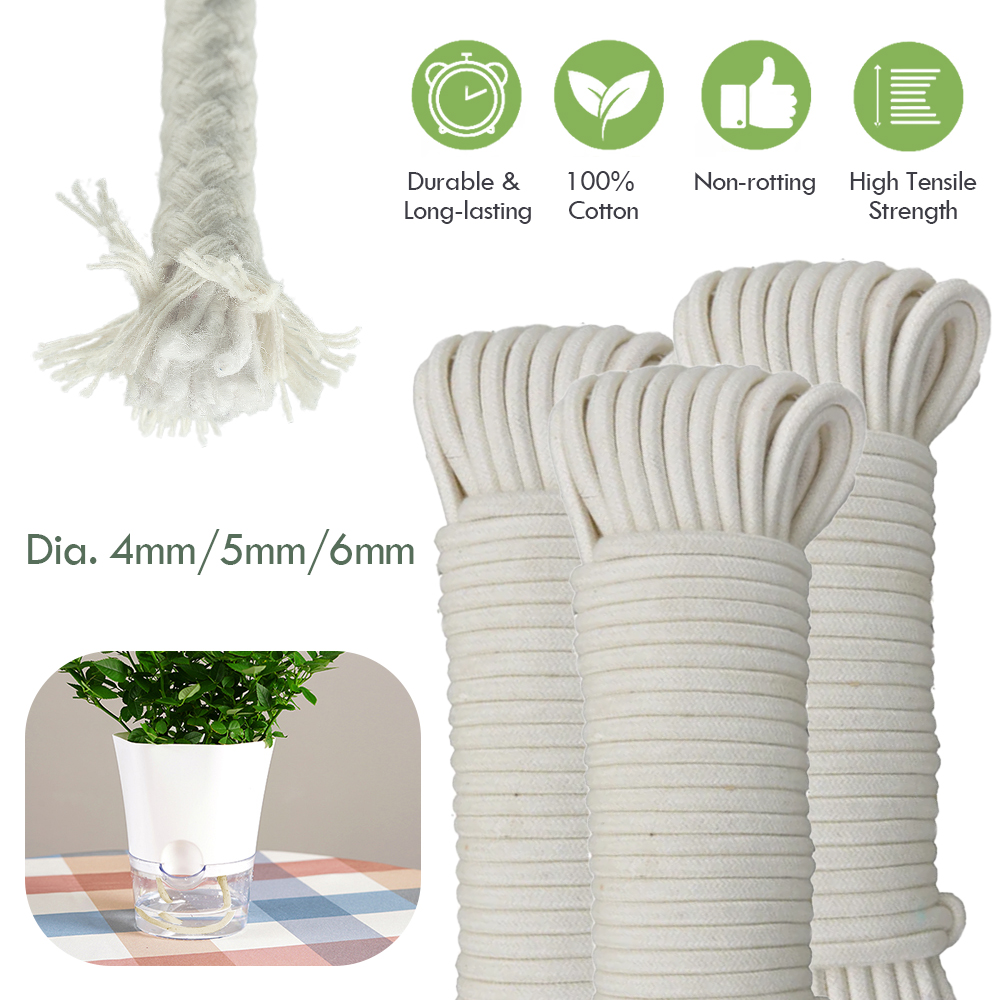 Smart Garden Tower - 4/5/6mm penyiram mandiri kabel sumbu kapas