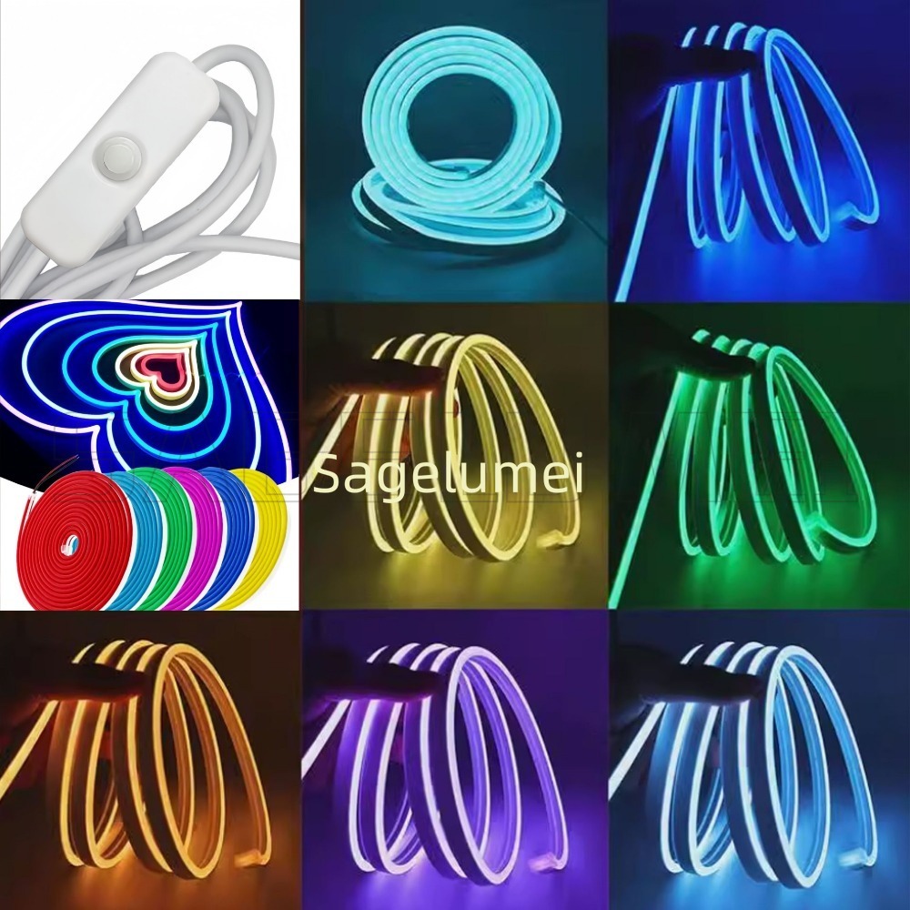 Strip Lampu LED Neon Warna-war - Smart Garden Youtube ulasan dan harga