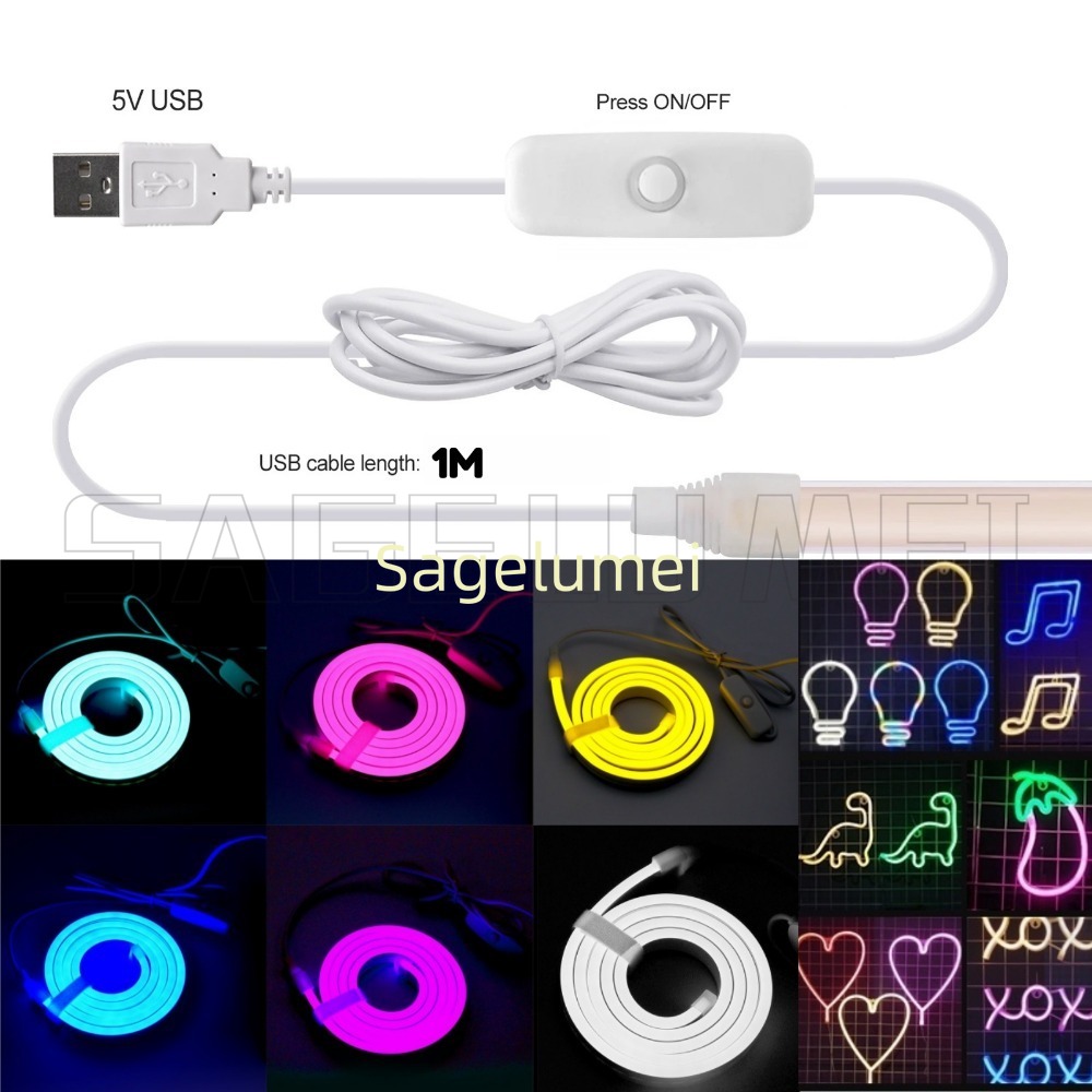 Strip Lampu LED Neon Warna-war - Smart Garden Youtube ulasan dan harga