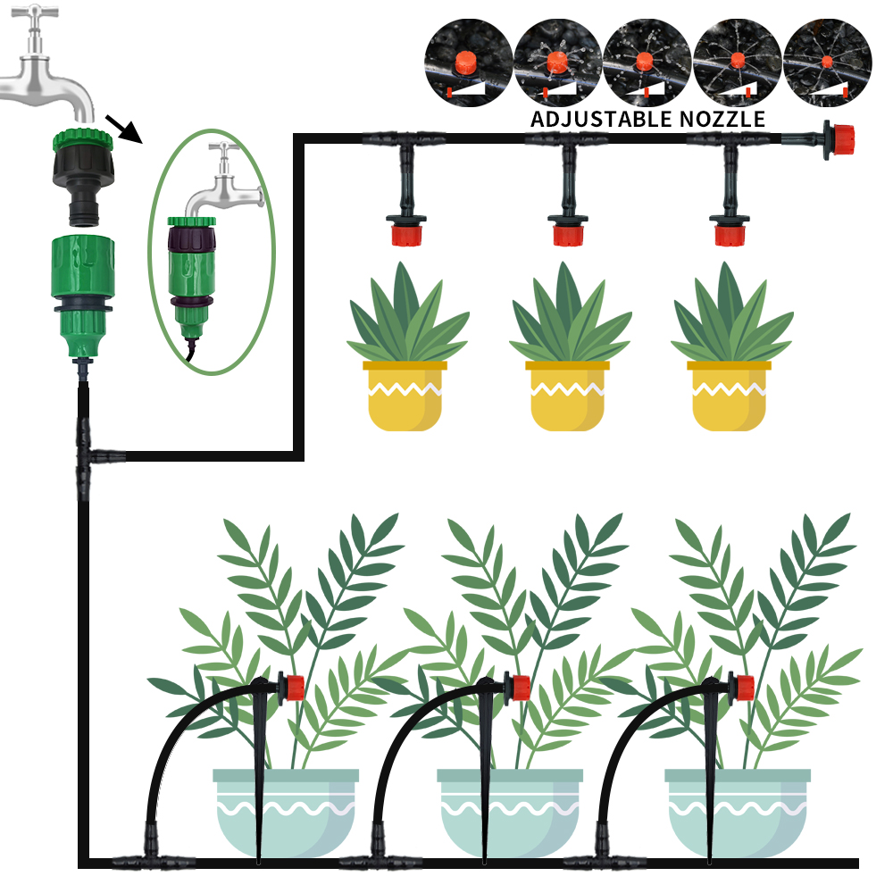 Sistem irigasi tetes mikro por - Smart Garden Tower ulasan dan harga