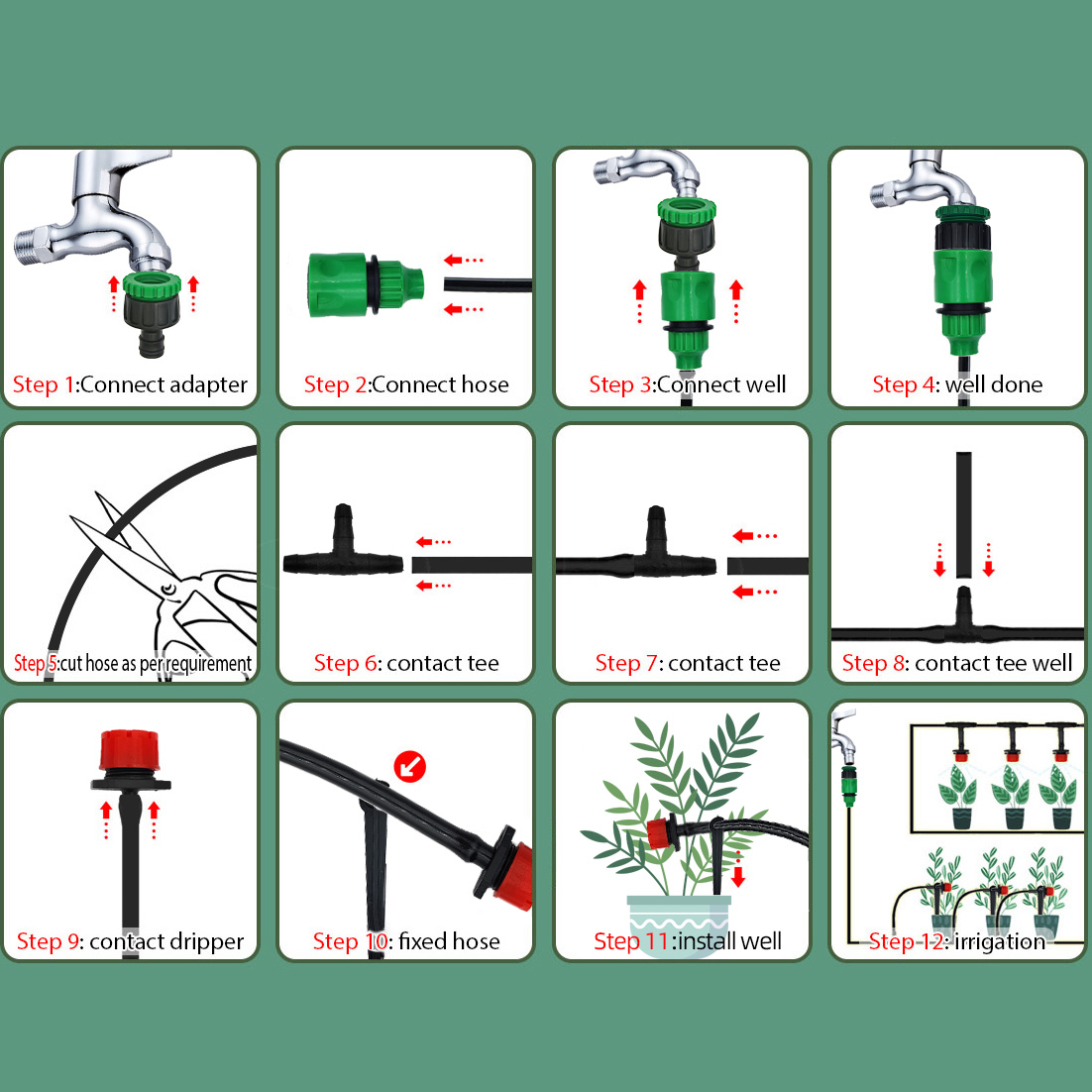 Rumah kaca 15M-30M DIY sistem  - Smart Garden Tower ulasan dan harga