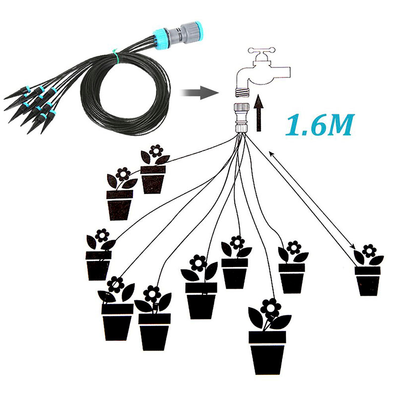 10 Buah Kit Irigasi Tetes Sist - Smart Garden Tower ulasan dan harga