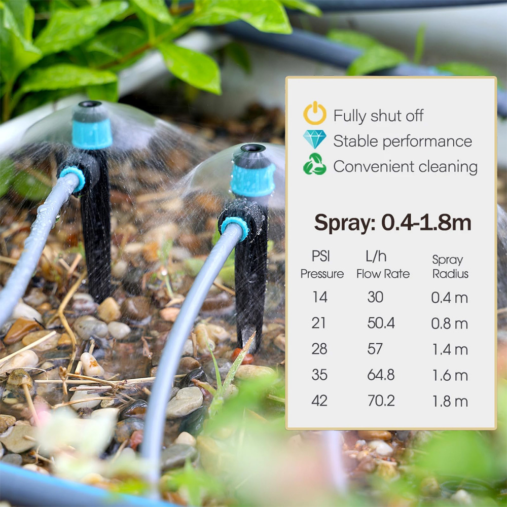Sistem Irigasi Taman Bubbler 3 - Smart Garden Tower ulasan dan harga
