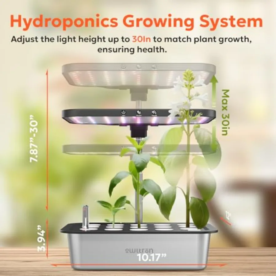 Kit kebun herbal dalam ruangan - Smart Garden Construct ulasan dan harga