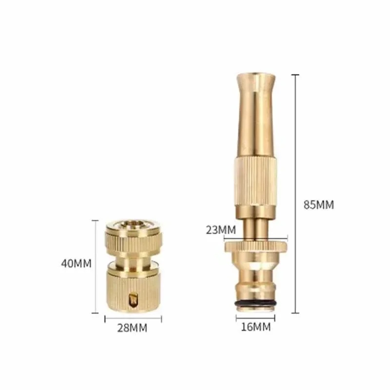 Pistol Semprot Air Kuningan Te - Smart Garden Home ulasan dan harga