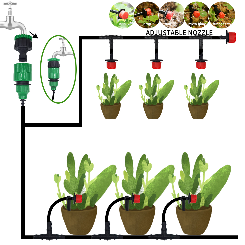 Sistem irigasi tetes mikro por - Smart Garden Tower ulasan dan harga